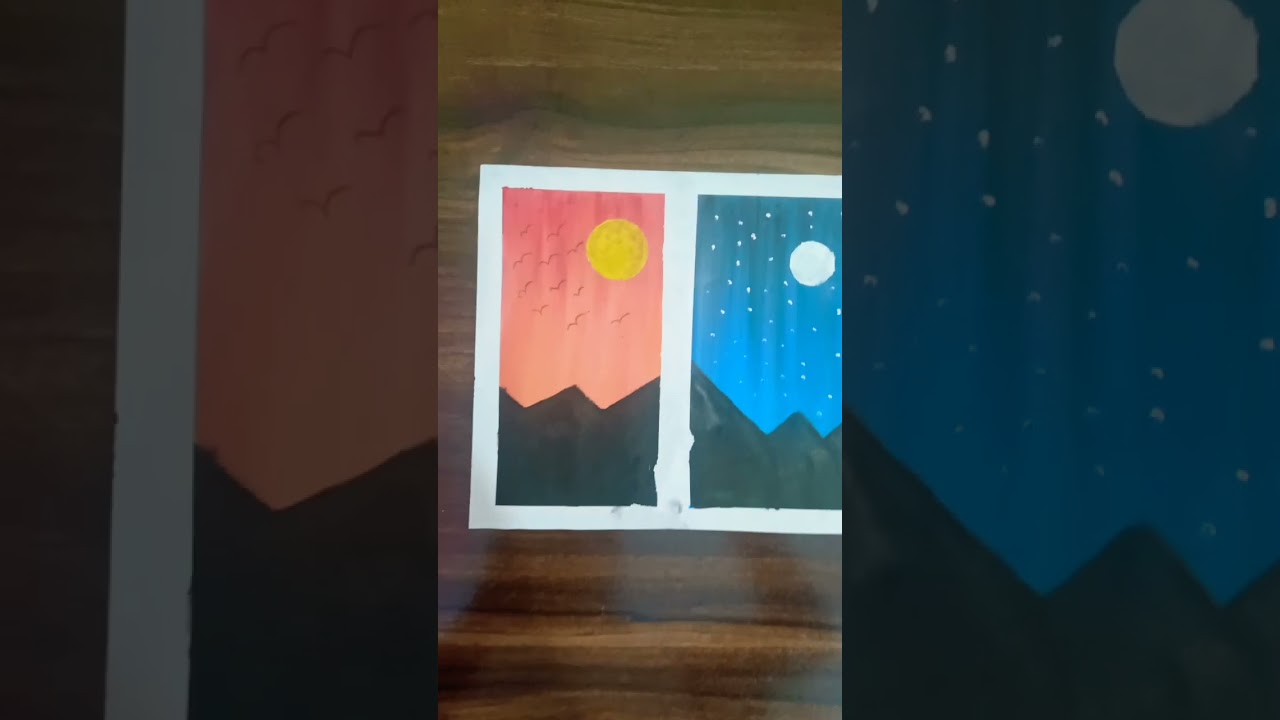 Day sky 🌅 & night sky 🌃