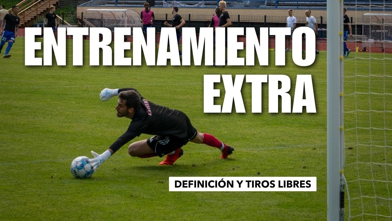 Entrenamiento extra con algunos compañeros para seguir mejorando | Futbolista profesional