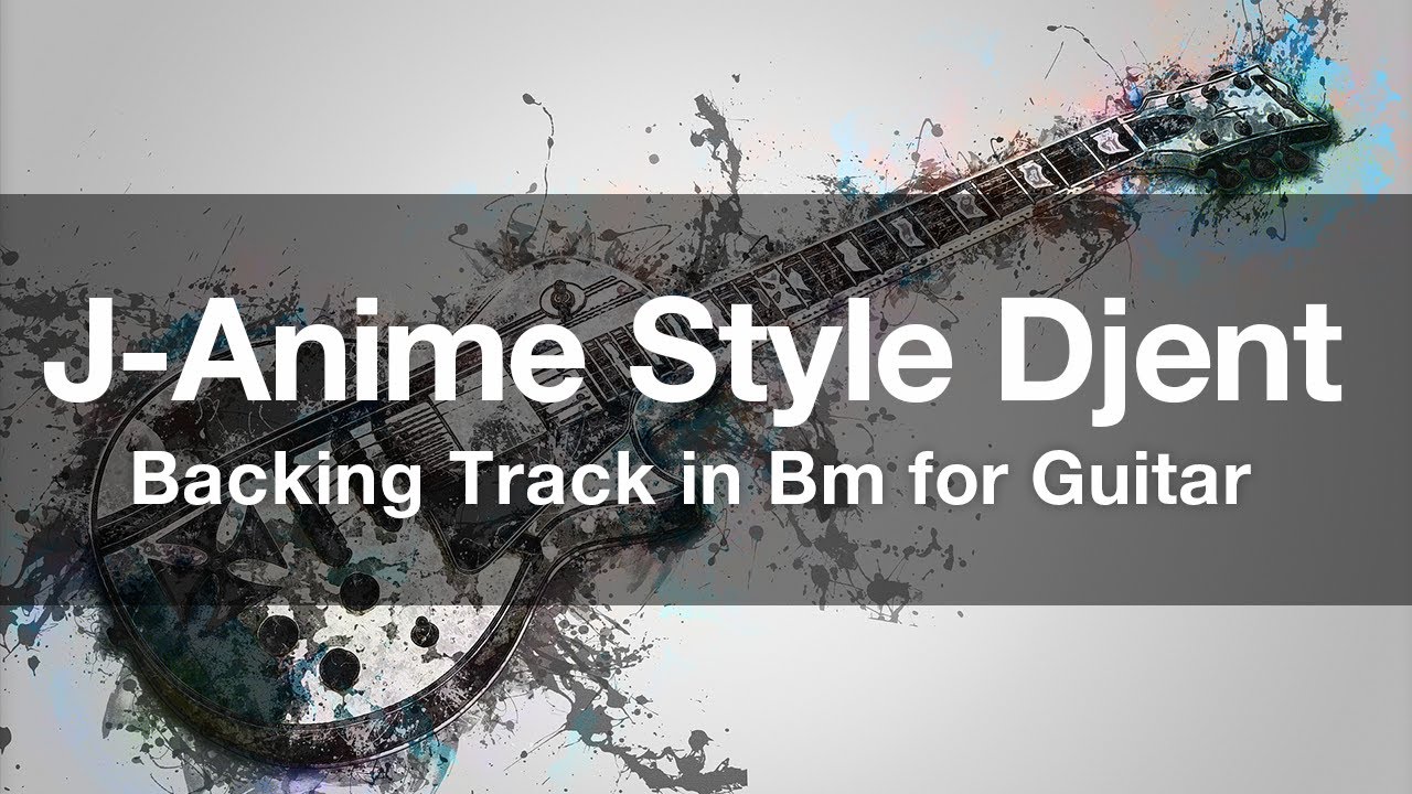 Japan Anime Style Epic Djent - Backing Track in Bm for Guitar [KOBT016]