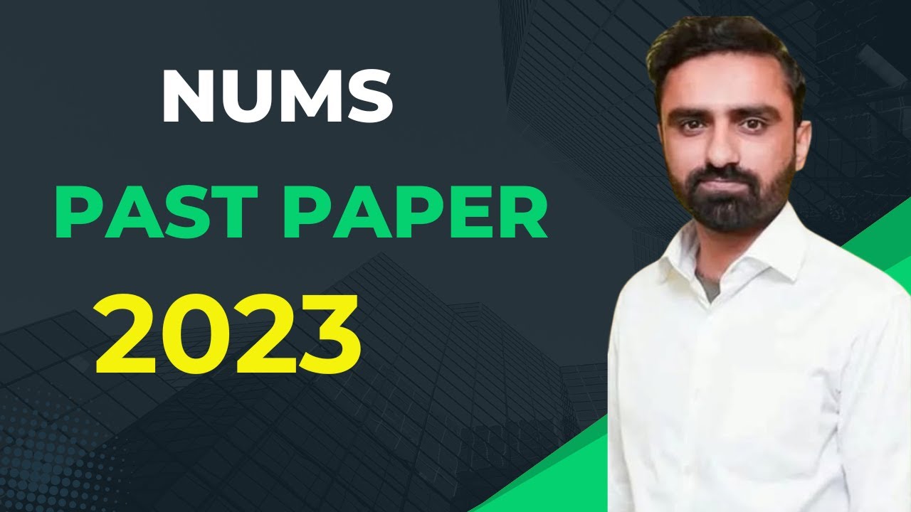 NUMS English Past Paper- 2023