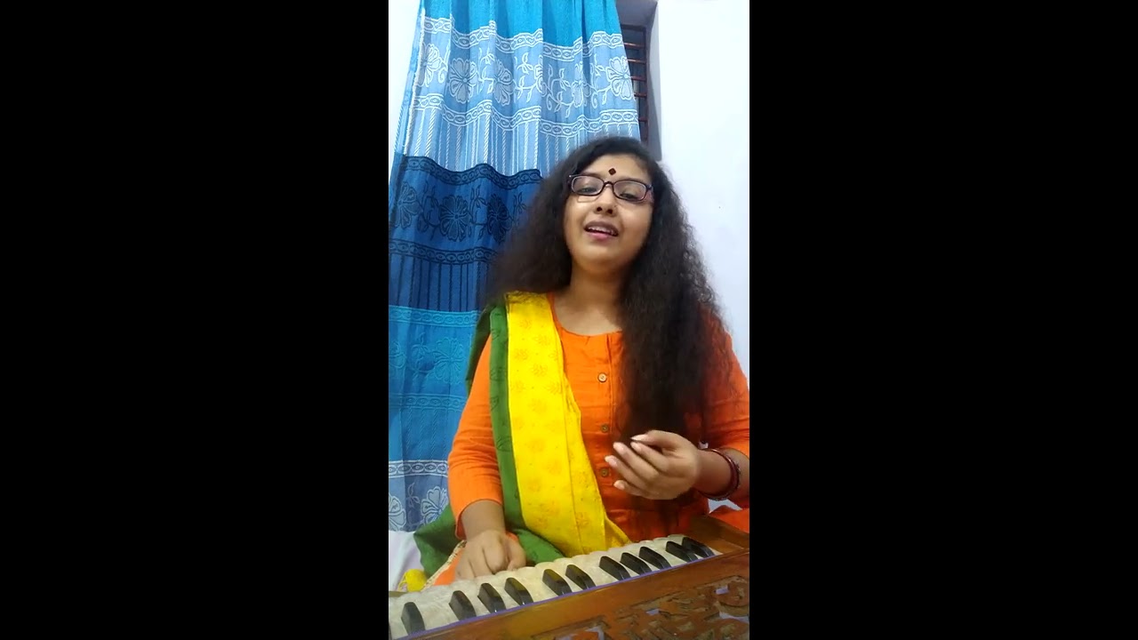 Swapono jadi bhangile (স্বপন যদি ভাঙিলে ) । #Rabindra_Sangeet  by Irin onna