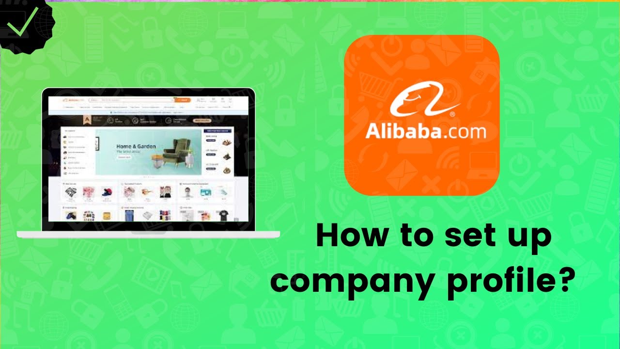 How to set up company profile on Alibaba?