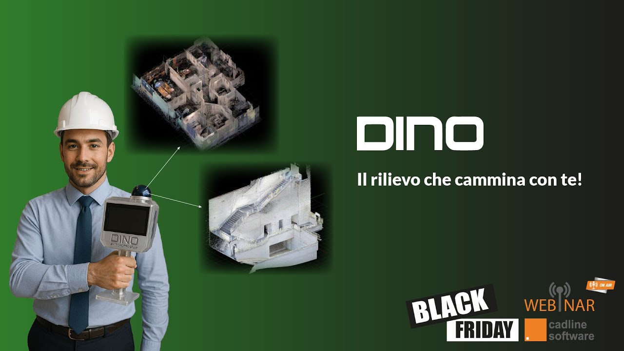 Webinar | DINO: il rilievo SLAM reso semplice, veloce e accessibile