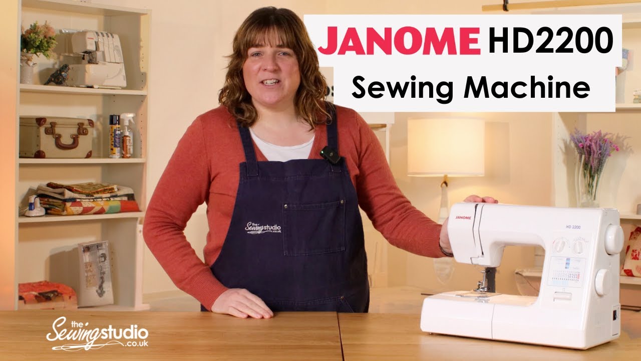Обзор швейной машины Janome HD2200