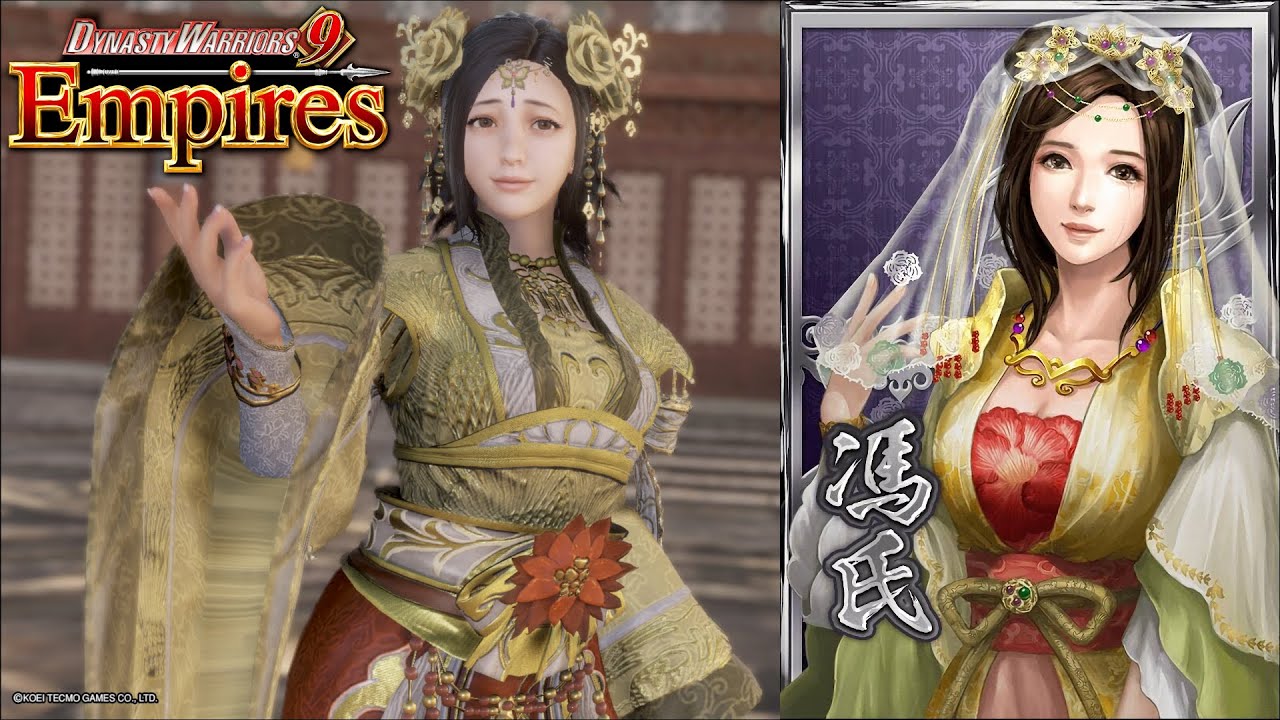 Dynasty Warriors 9 Empires CAW - Fengshi / Lady Feng 馮氏 (DW Blast Design)
