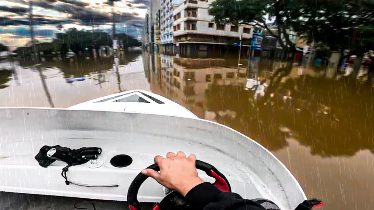ESTAMOS NO MEIO DA MAIOR ENCHENTE DA HISTÓRIA DO RIO GRANDE DO SUL