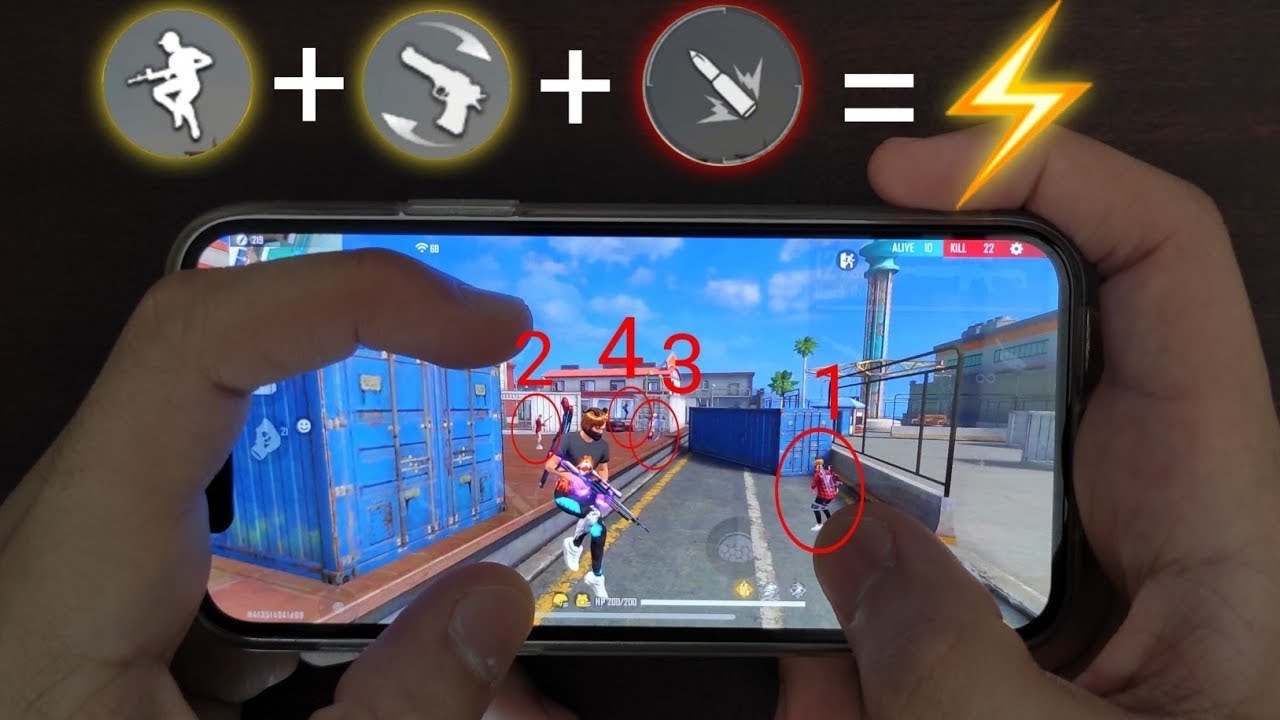 Shotgun Handcam || Freefire Shotgun Onetap Tutorial