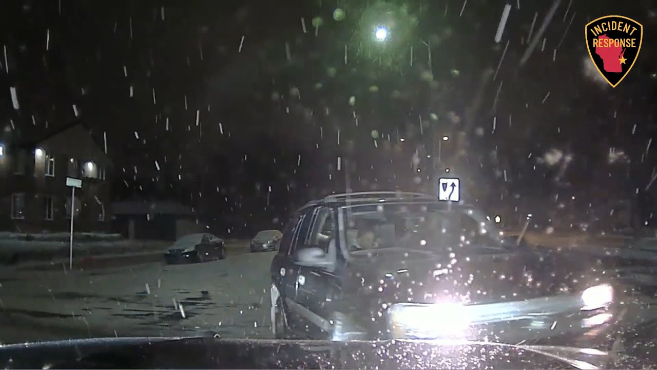 Dash Cam: Glendale Police Pursuit During Snow Storm