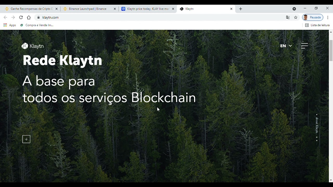 Binance Launchpad:  Klaytn