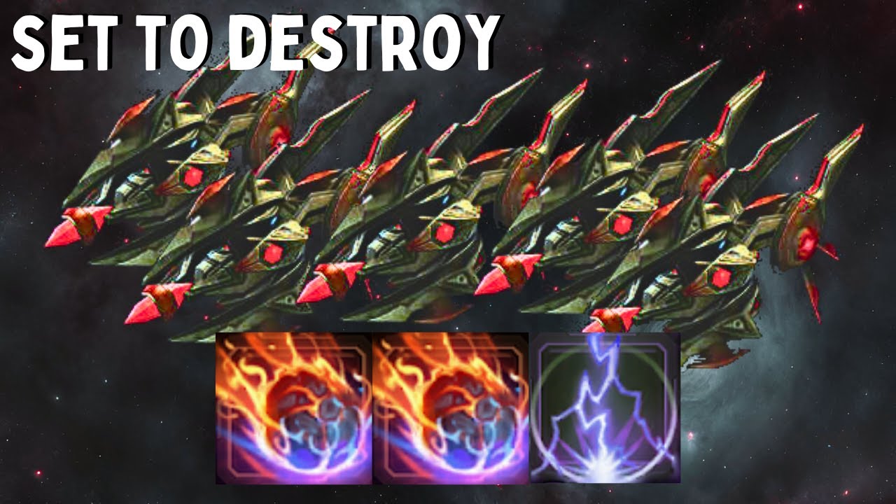 +5 ATTACK DESTROYERS FRY IT UP - Weekly Brawl [Starcraft 2 Direct Strike]