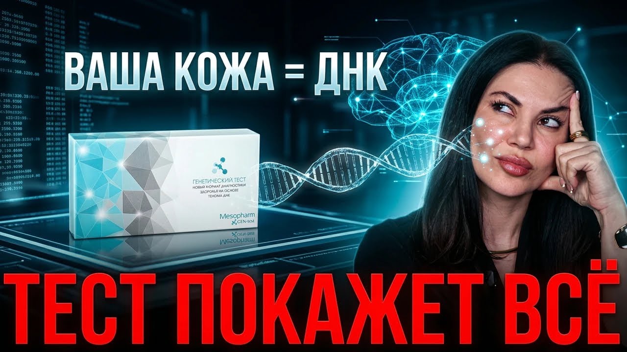ДНК и КОЖА: как генетический тест ускоряет результат в косметологии