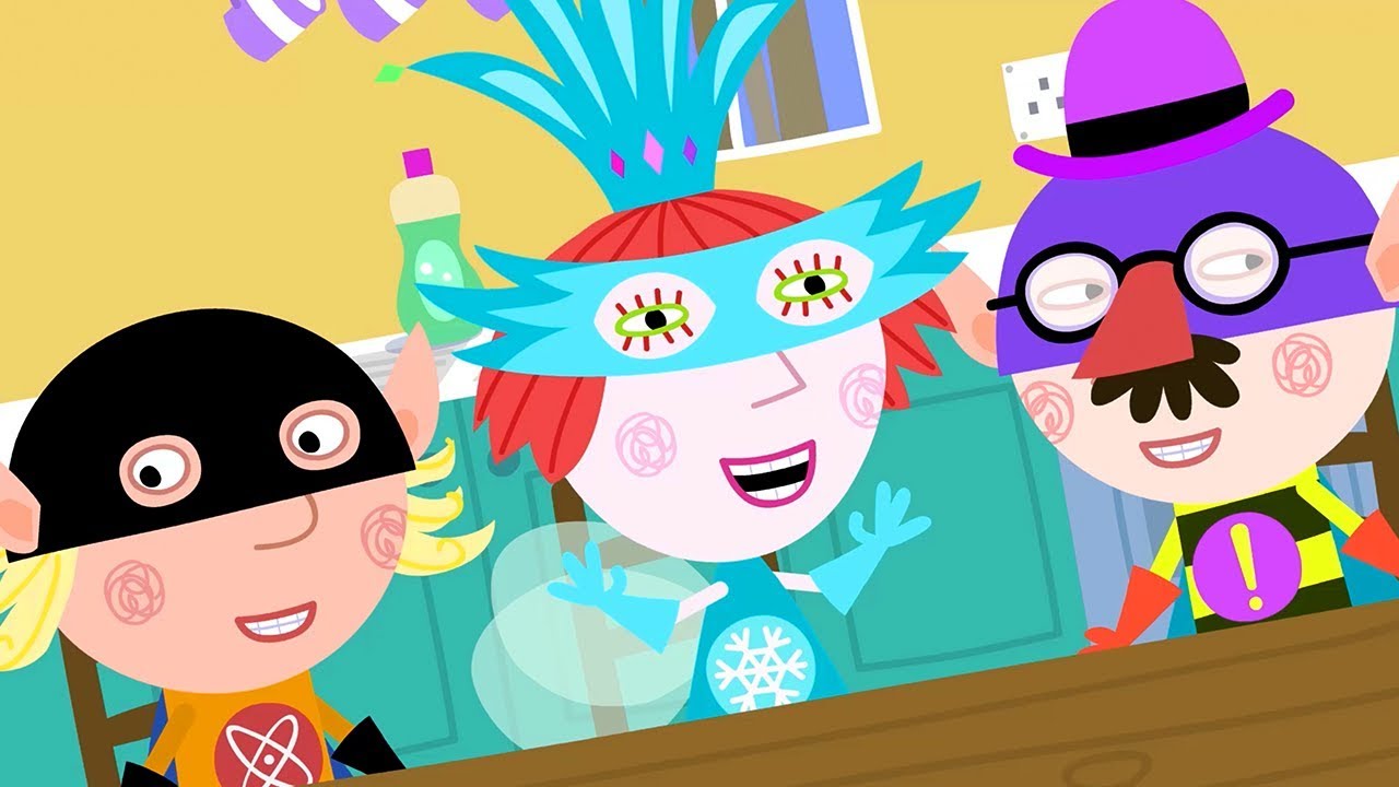 Ben and Holly&rsquo;s Little Kingdom | 🎃 Halloween Best Costumes 🎃 | 1 Hour | HD Cartoons for Kids