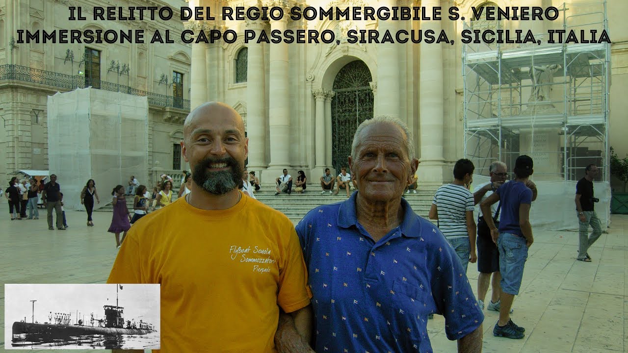 Il relitto del Regio sommergibile S. Veniero - Giugno 2017 - Immersione al Capo Passero, Siracusa