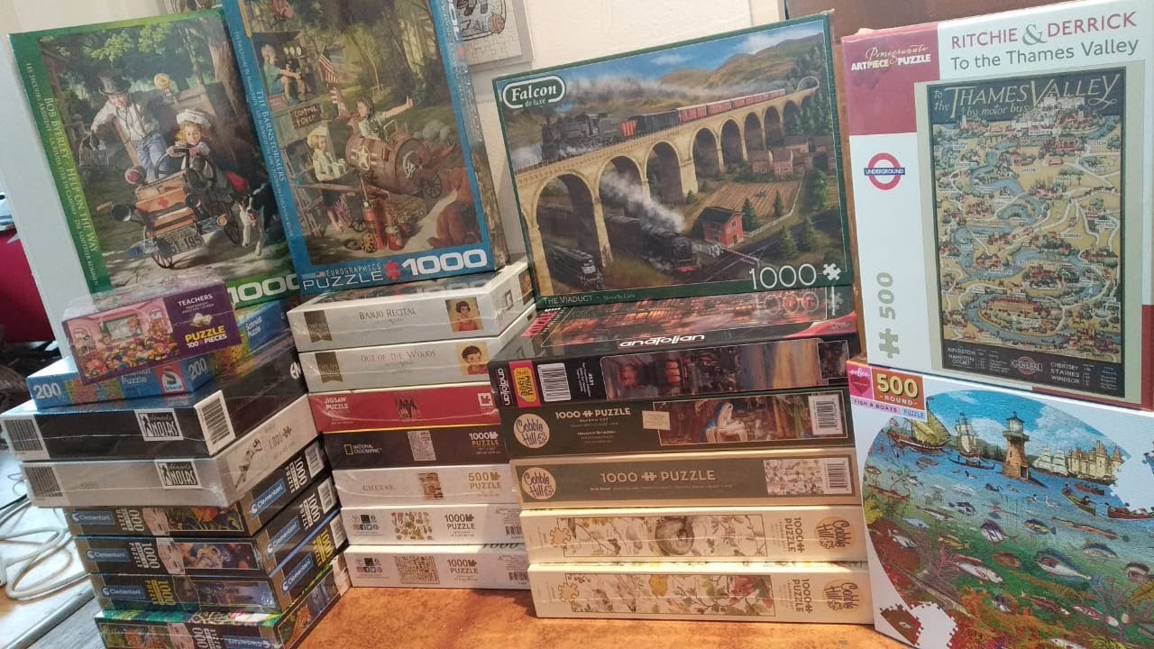 Massive 22 +4  Puzzle Haul