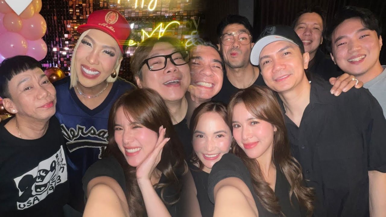 Vice Ganda Threw a Birthday Party for Mc, Lassy and Jackie