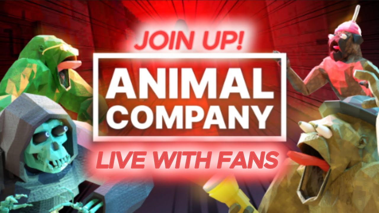 Animal Company with fans! LIVE 🔴
