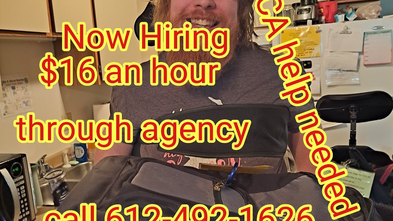 Now Hiring PCA caregivers needed through agency $16 an hour to start
