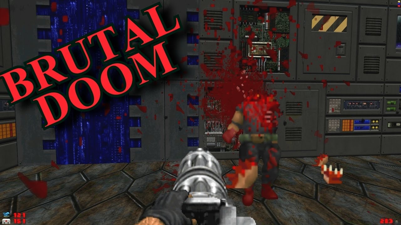 Brutal DOOM ! le mod qui tâche ! (Benzaie)