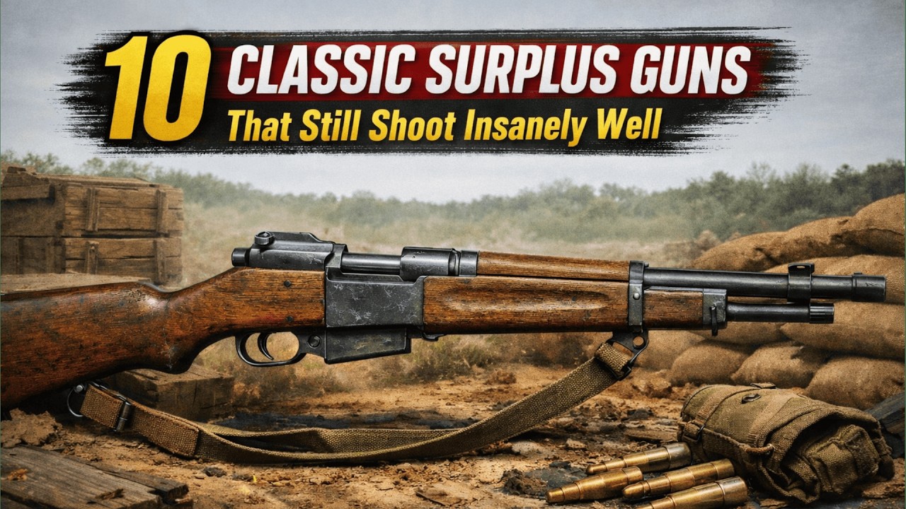 Stop Buying New Rifles: 10 Classic Surplus Guns That Still Shoot Insanely Well