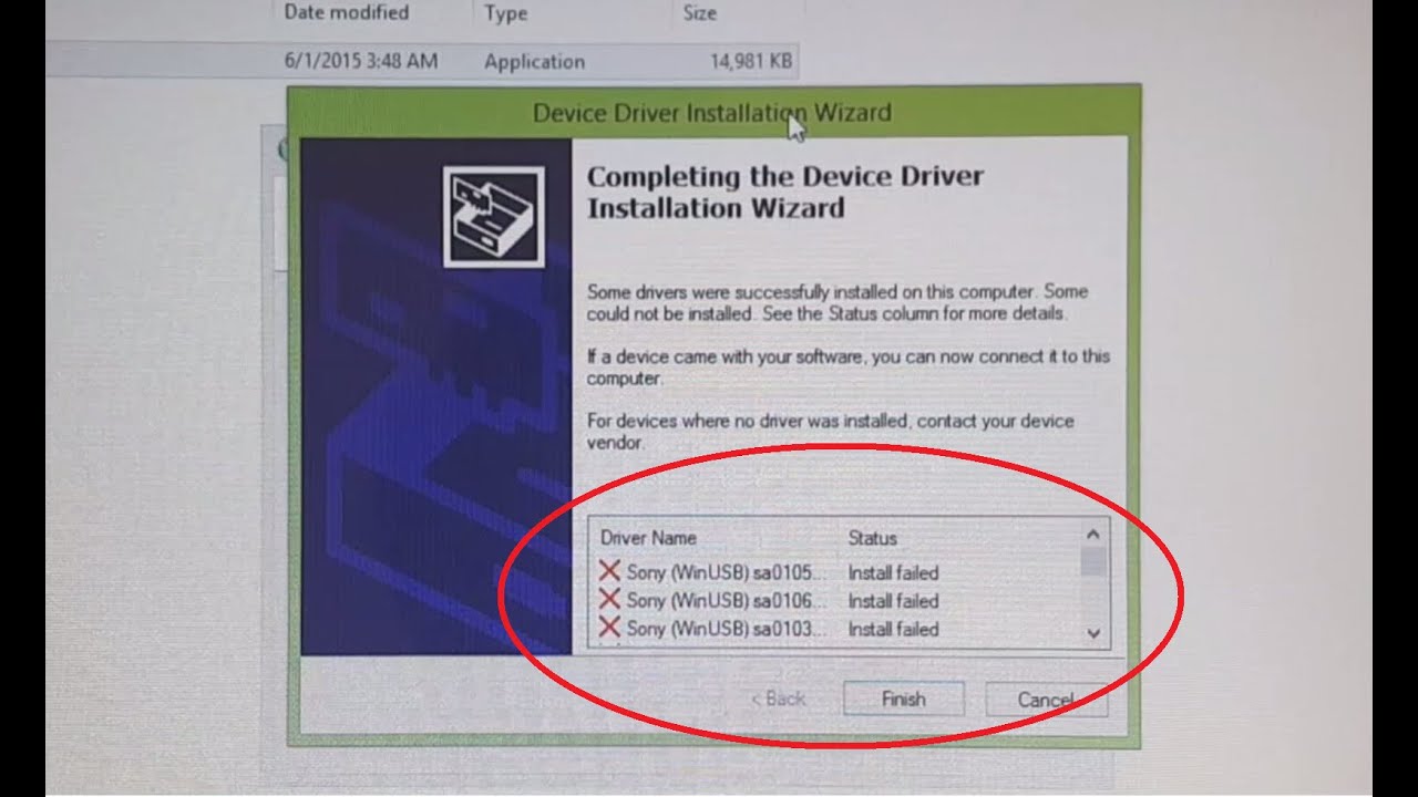 How to fix error Sony Flashtool driver installation on Window 8 and Window 10