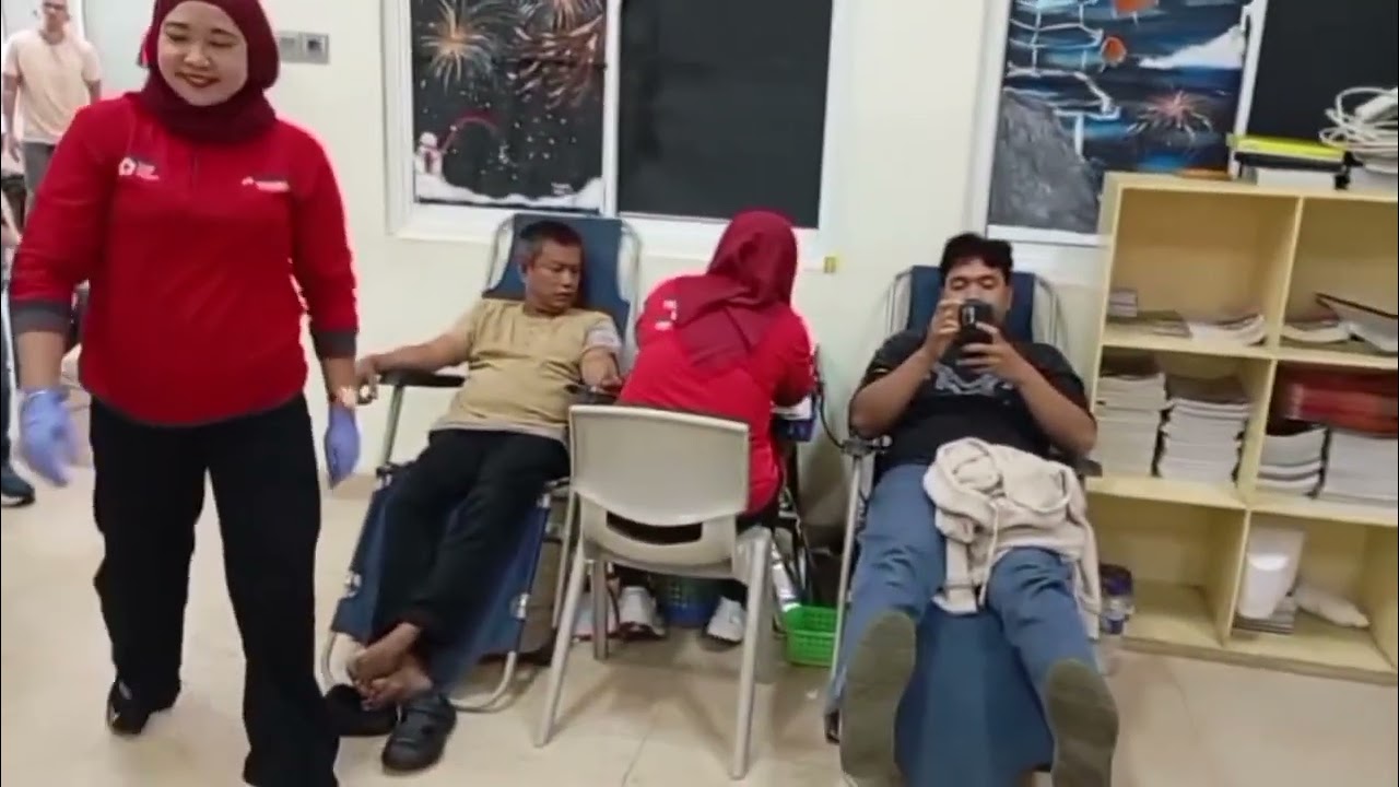 Target 300  Kantong Darah, Peserta Membludak Hingga Lebih dari 600 Pendonor