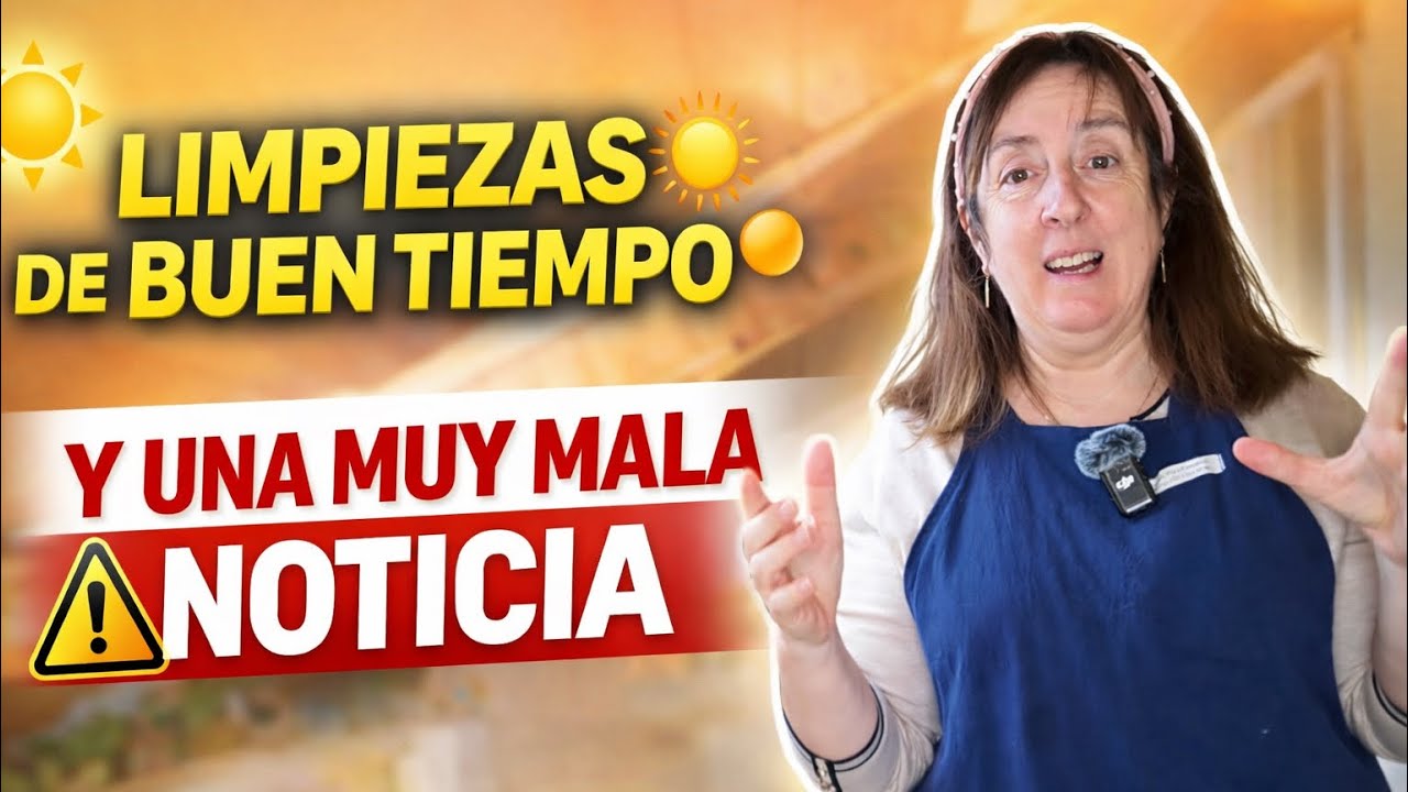 🍀Buen tiempo / paseo de domingo/ limpiezas a fondo y una mala noticia