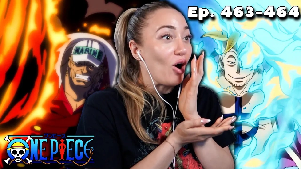 МАРКО ПРОТИВ АДМИРАЛОВ!! 🔥 - Реакция на 463 и 464 серии ONE PIECE!