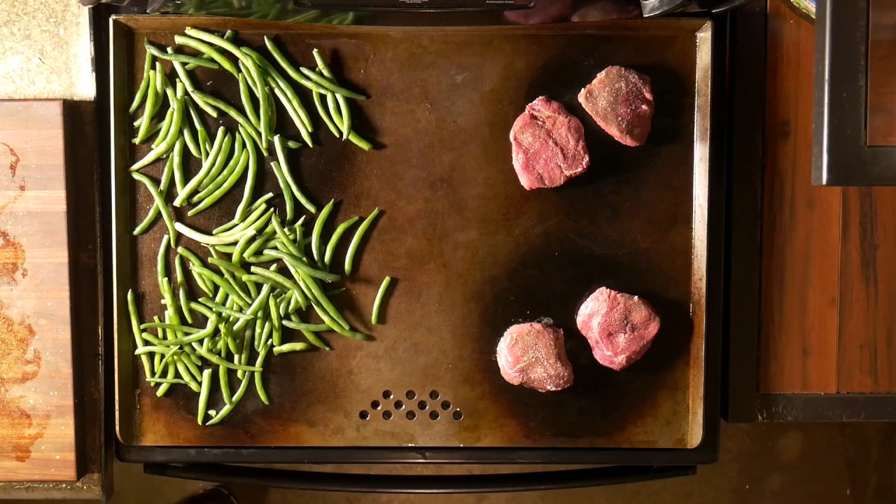 Steelmade Flat Top Grill - Real Meals - Steak