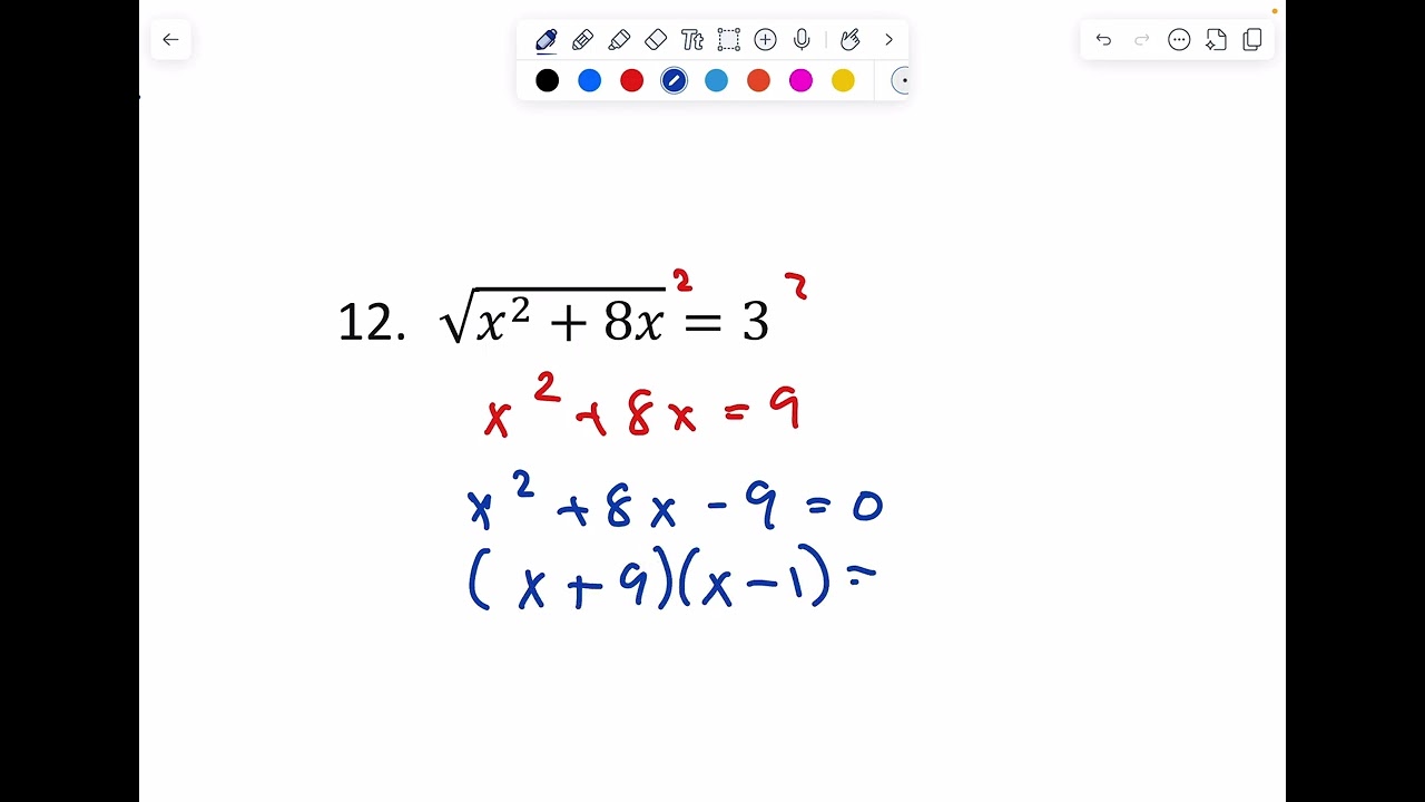 Lesson 8: A Focus on Square Roots