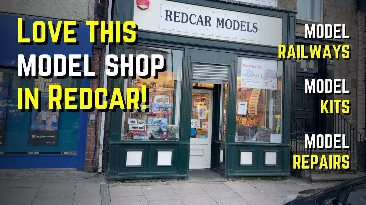 Redcar Models & Hobbies – a quick tour of this local model shop in Redcar