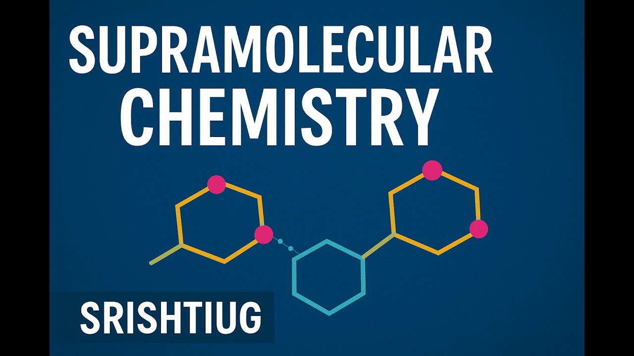 Lecture 1 Supramolecular Chemistry & Molecular Recognition | Chemistry Series
