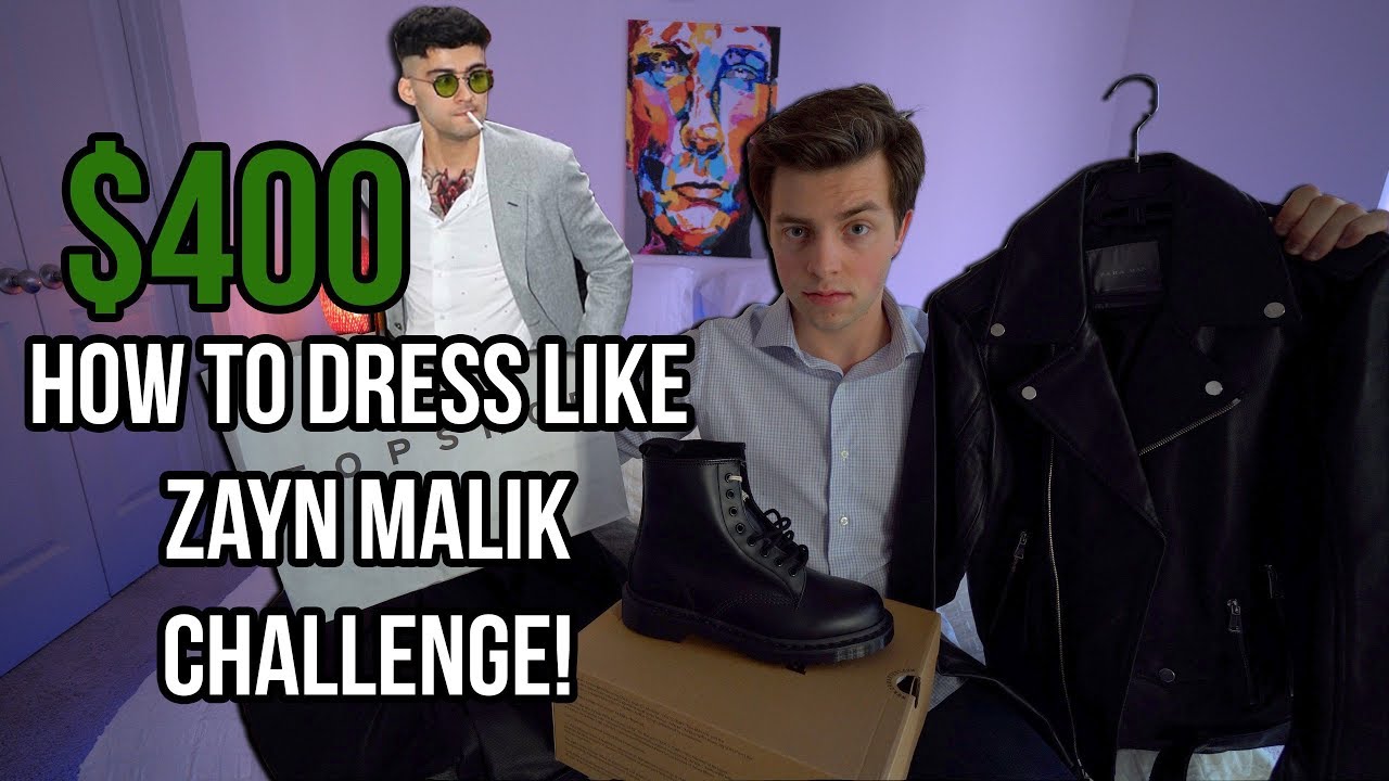 How to Dress like Zayn Malik