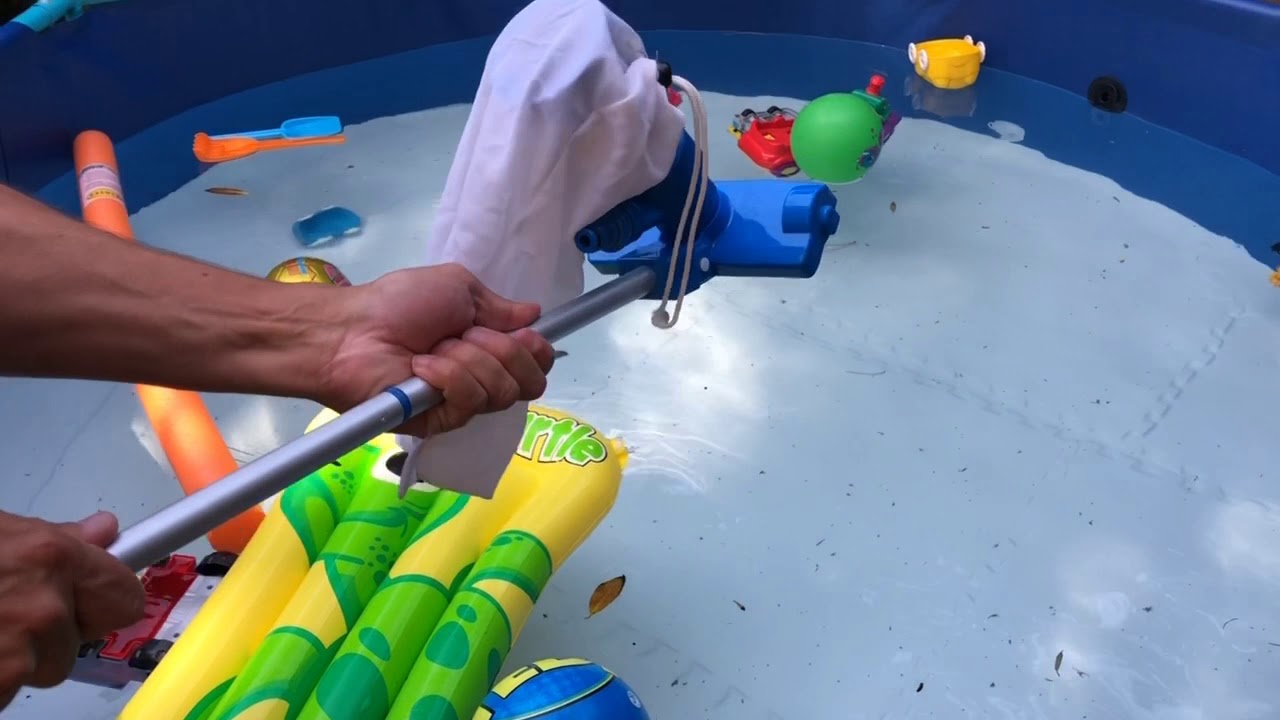 Como limpiar fondo piscina fácil Aspiradora Efecto Ventury