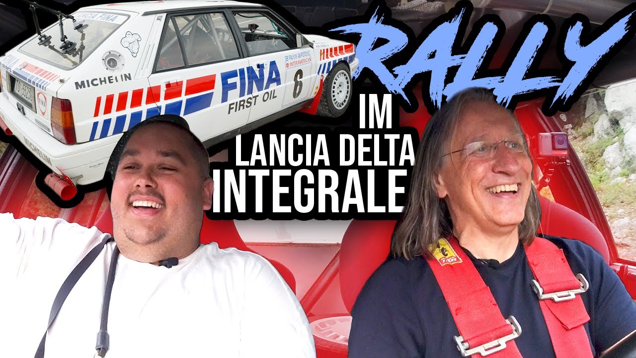 Er ist verrückt! | Fahrt im Lancia Delta Integrale mit Professor Raul | GERCollector