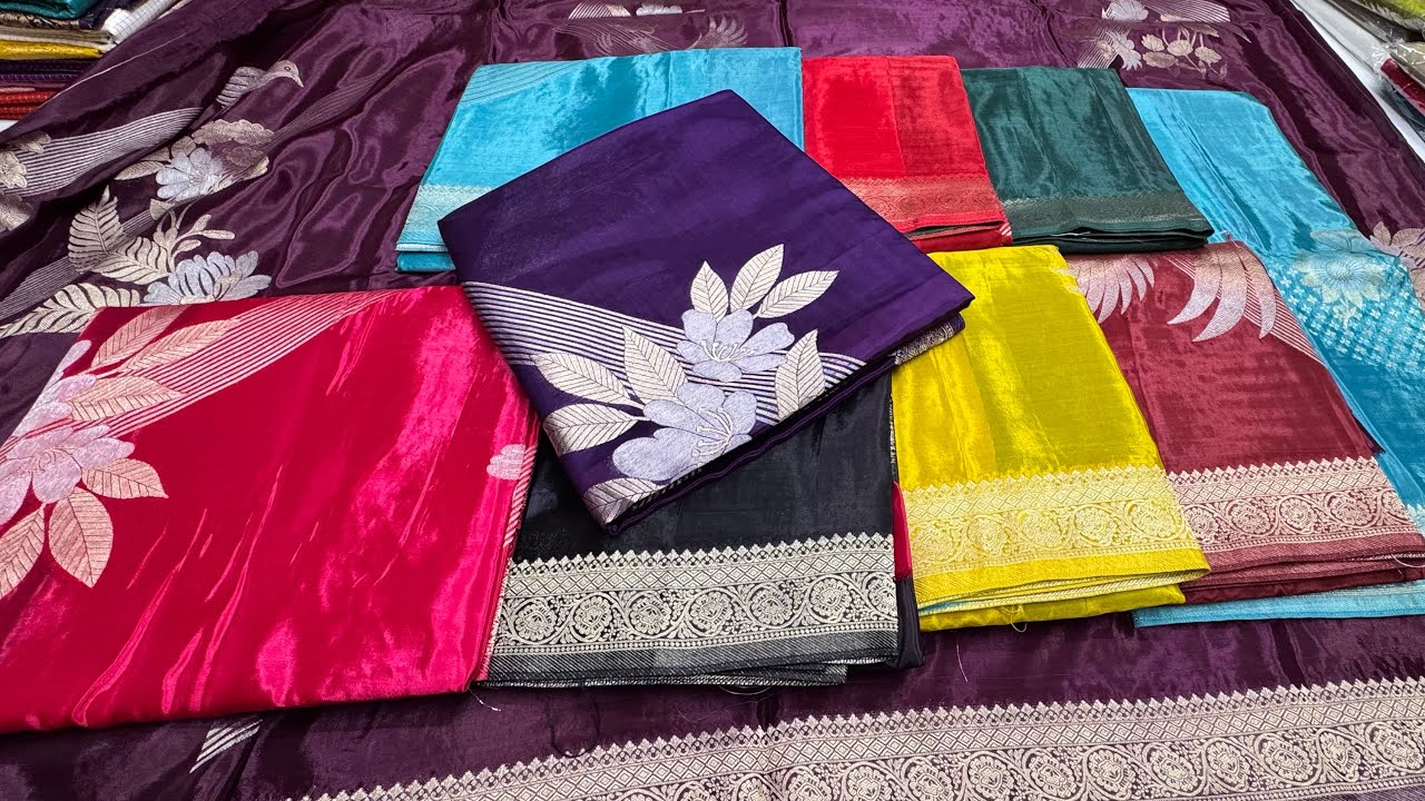 Chickpet Bangalore Wholesale Premium Quality Sarees Collection|Single Courier Avl 