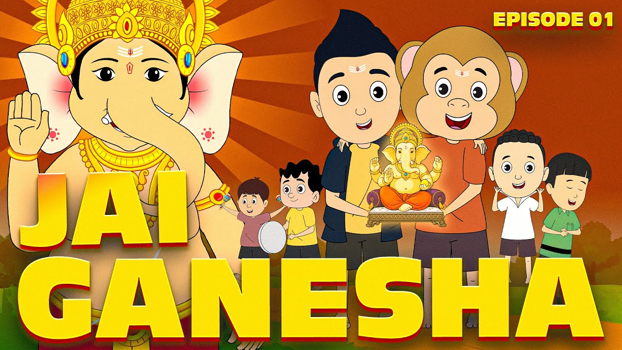 FilmyMoji Middle Class Monkeys Jai Ganesha | Episode 01 | Ganesh Chaturthi Special Cartoon Series