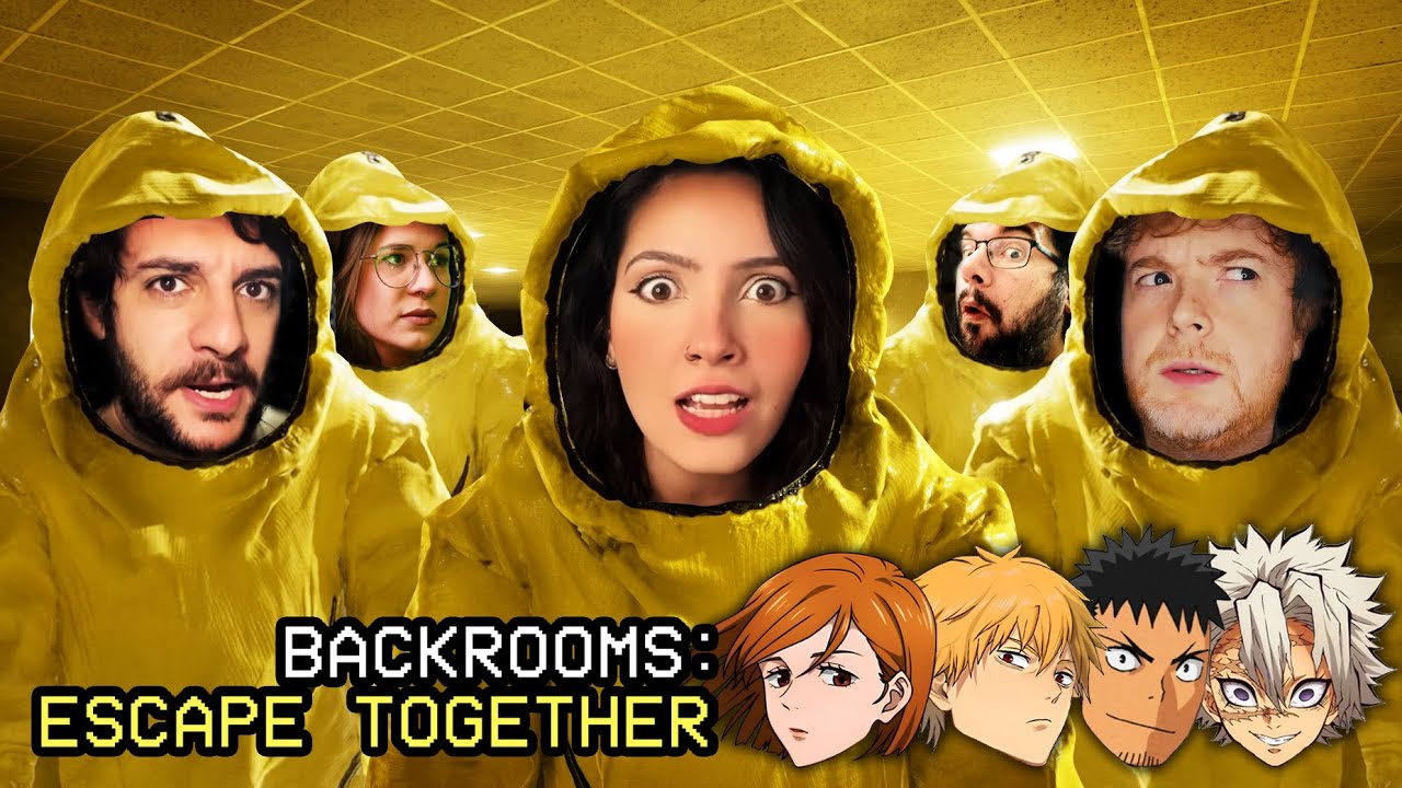 VOZES NA CABEÇA DA AMANDA! - Dubladores jogam Backrooms