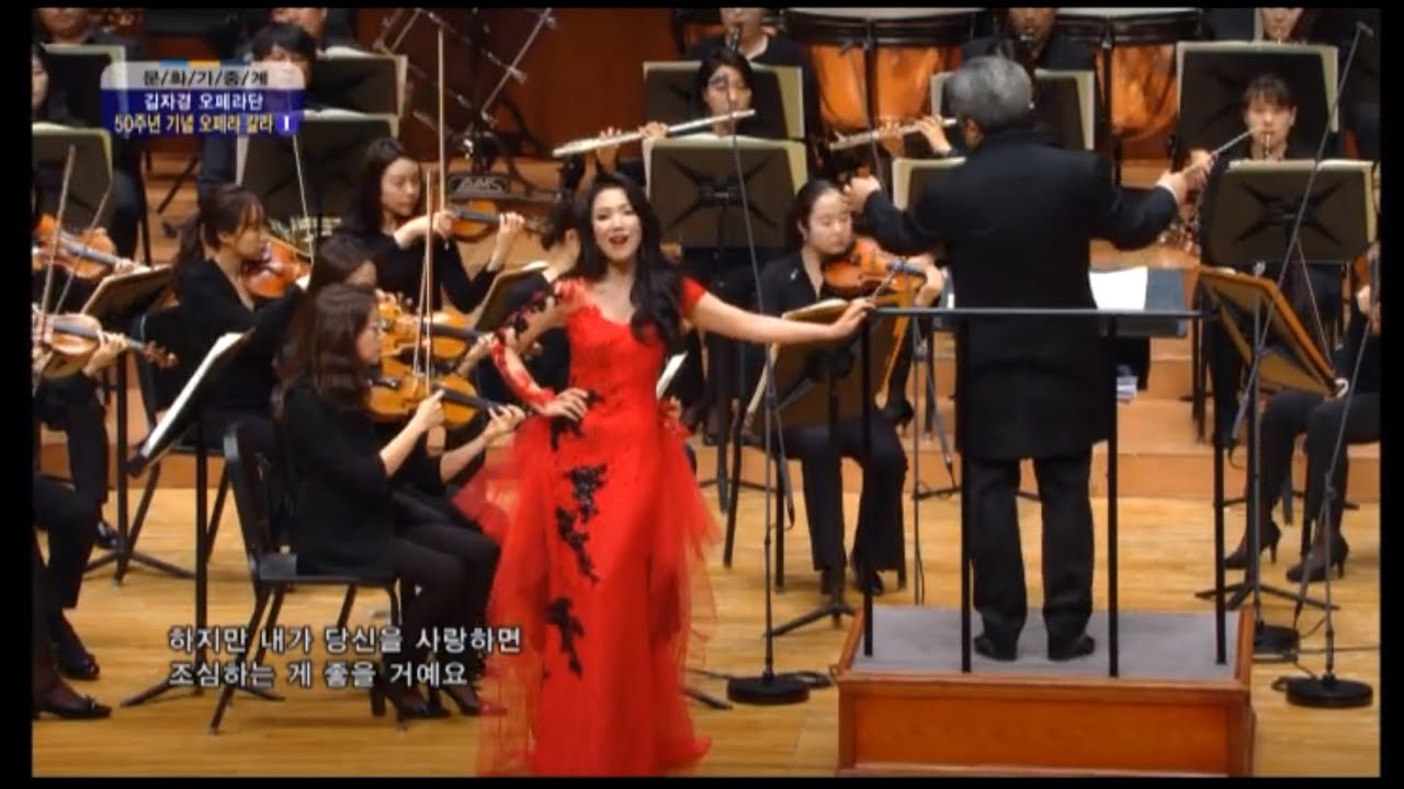 G. Bizet - Opera 'Carmen' Habanera (비제 오페라'카르멘' 中 하바네라 ) 예술의 전당 콘서트홀 김자경오페라단 50주년 기념