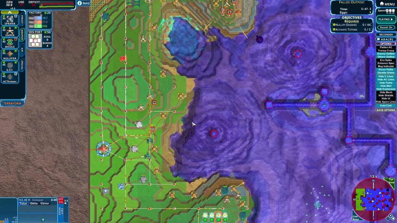 Creeper World 4 | Fallos Outpost | 5452 | Ep 29