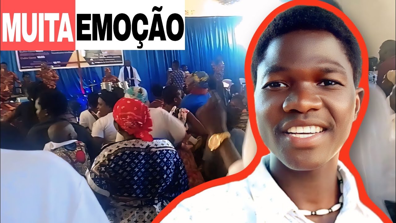 Momento de muita EMOÇÃO no CULTO de hoje em Moçambique _ Africa