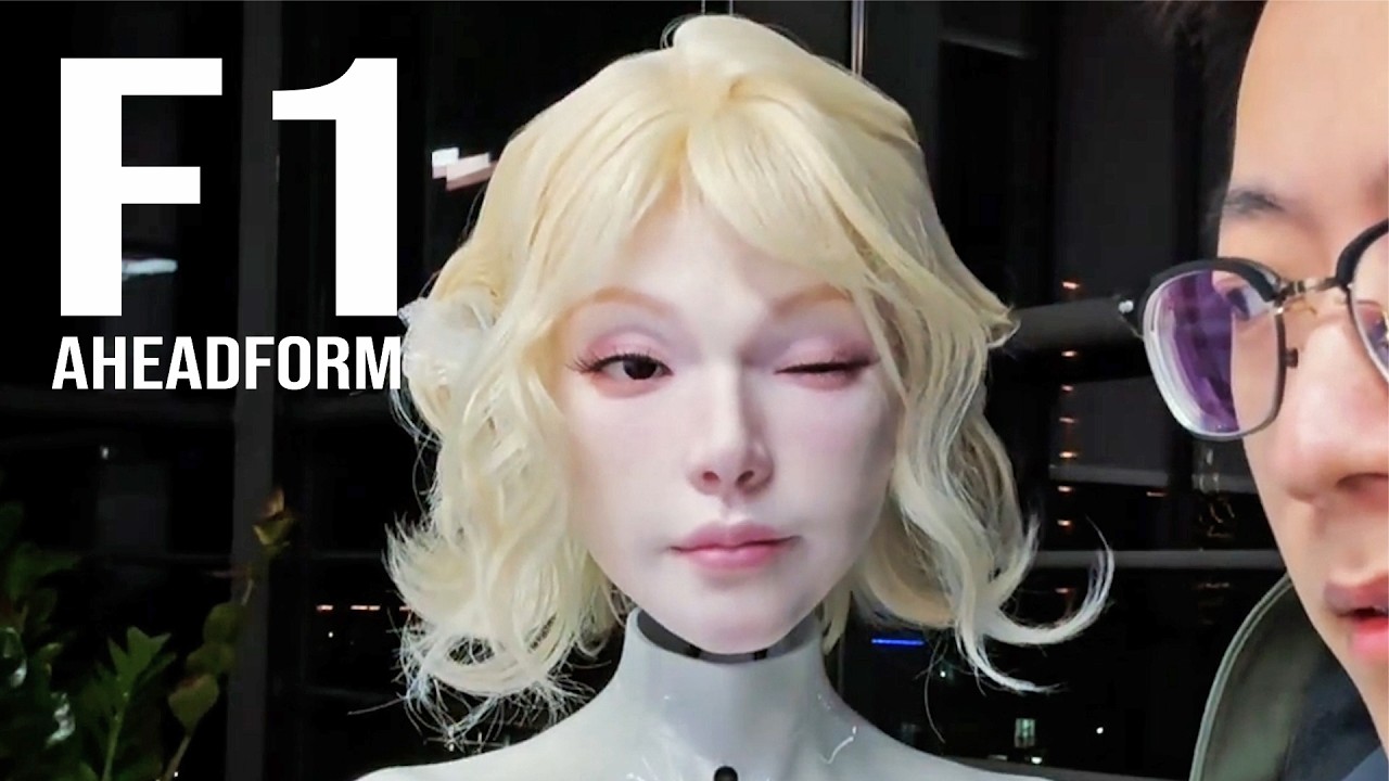 AI Finally Has A Face — Aheadform Origin F1 Omni Model