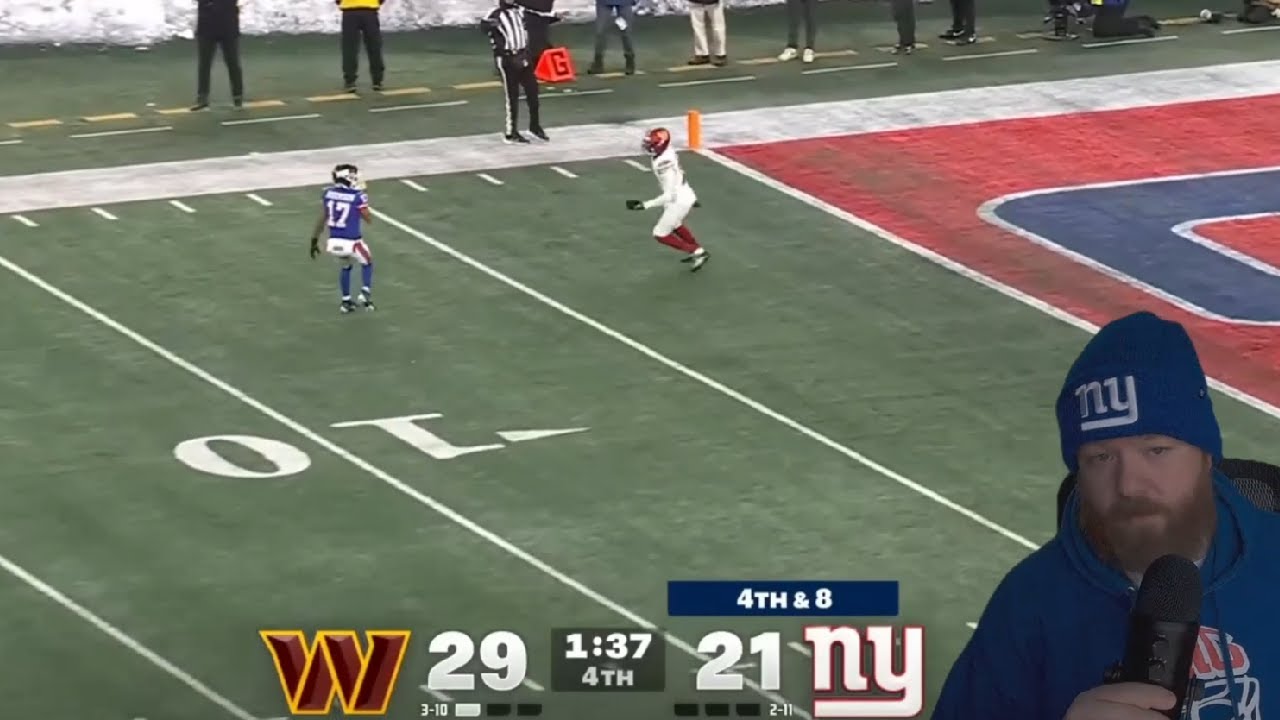 This Loss Broke Me! Commanders vs NY Giants Game Highlights & Reaction | 2025 NFL Season Week 15