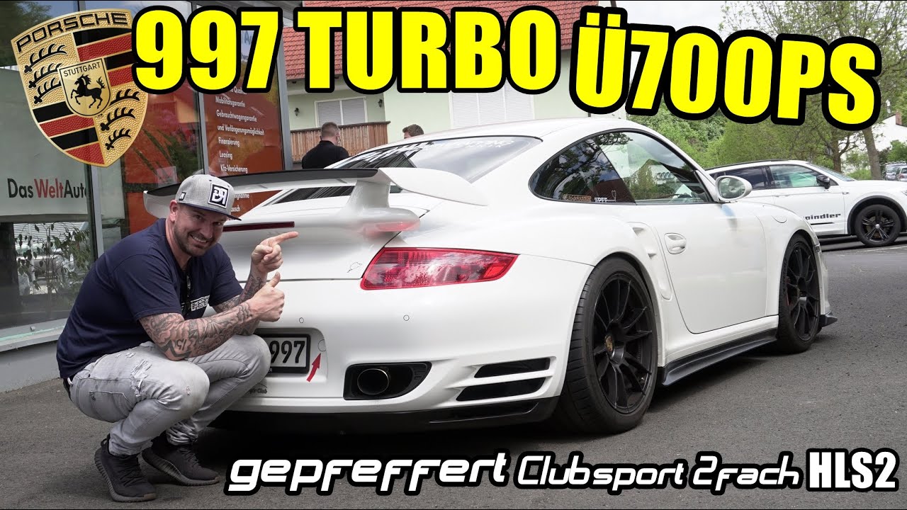 Porsche 997 Turbo mit +700PS / gepfeffert Clubsport 2fach + HLS2