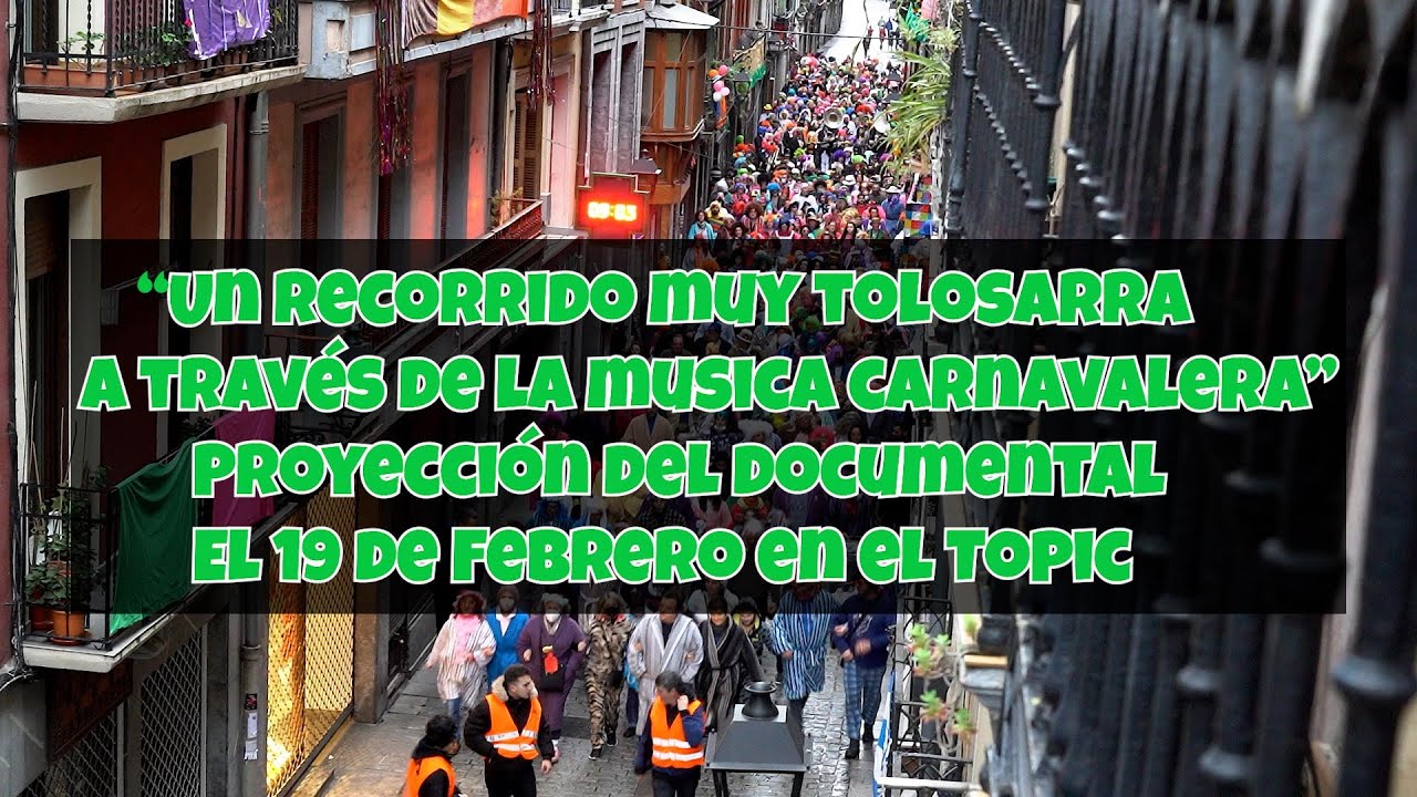 Un recorrido por la musica de carnaval(en Tolosa) de la mano de la generación de 