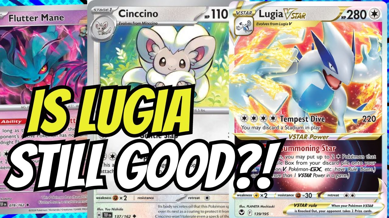 GREEDY WITH TECH CARDS! Lugia VSTAR | Gameplay + Deck Profile | Shrouded Fable