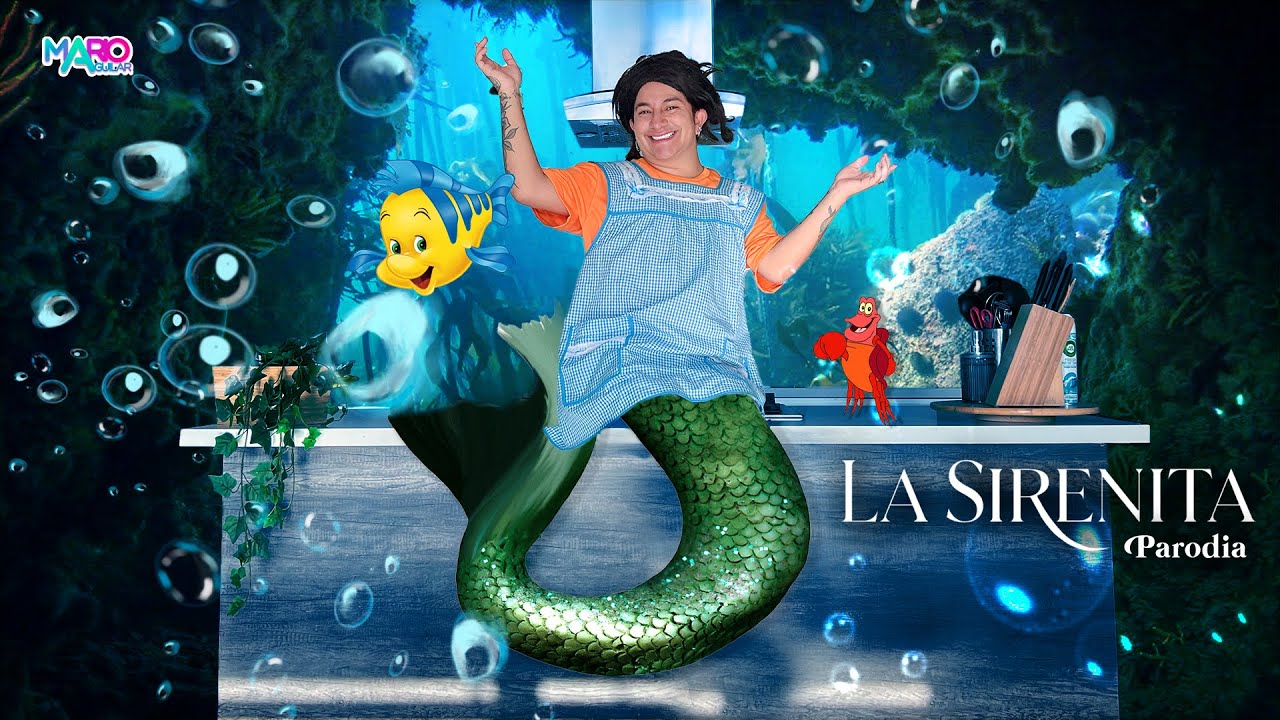 Bajo el mar | La Sirenita | PARODIA Mario Aguilar