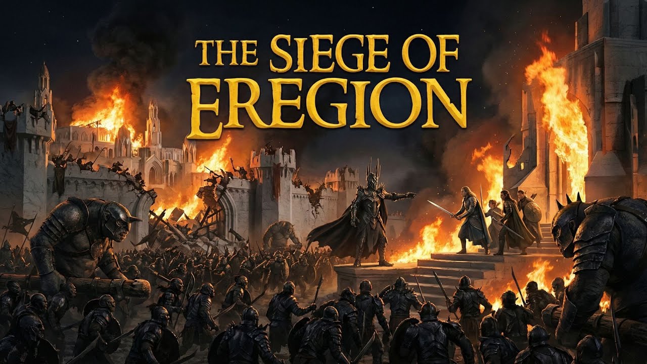 The Fall of Eregion: How Sauron Seized the Rings of Power | Arda Chronicles