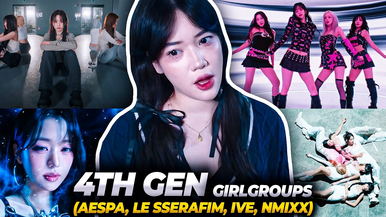 Old Kpop-Fan Reacts To 4th Gen Girlgroups (aespa, Le Sserafim, IVE, NMIXX) | Part 12