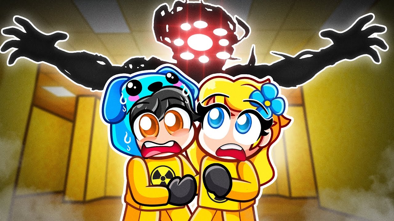 Omz & Crystal Escaped The Backrooms in Roblox...