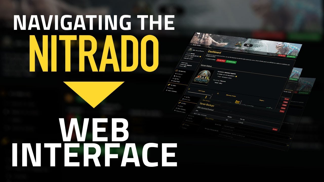 How to Navigate the Nitrado Panel! 🦕 #Nitrado Tutorial